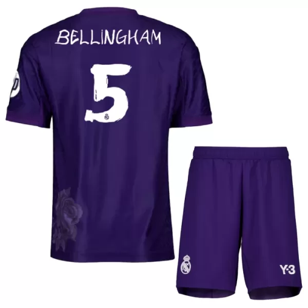 Real Madrid Jude Bellingham 5 Virallinen Neljäs Pelipaita Lapset 2023/24