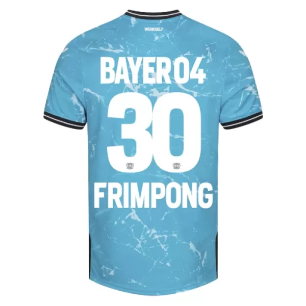 Bayer 04 Leverkusen Jeremie Frimpong 30 Virallinen Kolmas Pelipaita Miehet 2023/24