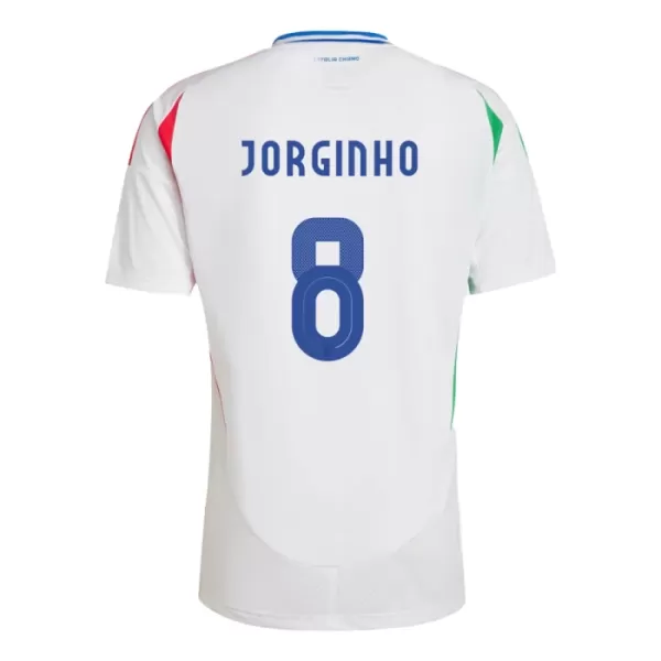 Italia Jorginho 8 Virallinen Vieraspelipaita Miehet Euro 2024