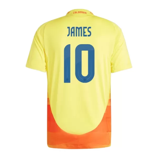 Kolumbia James Rodriguez 10 Virallinen Kotipelipaita Miehet 2024