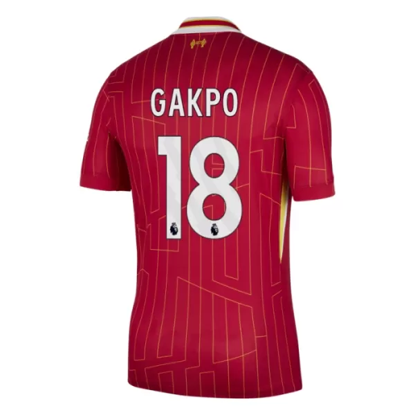 Liverpool Cody Gakpo 18 Virallinen Kotipelipaita Lapset 2024/25