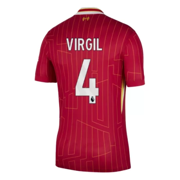 Liverpool Virgil van Dijk 4 Virallinen Kotipelipaita Lapset 2024/25