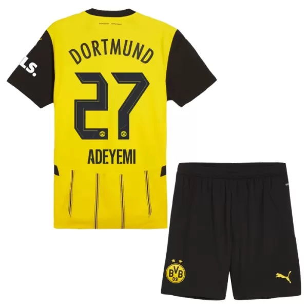 Borussia Dortmund Adeyemi 27 Virallinen Kotipelipaita Lapset 2024/25