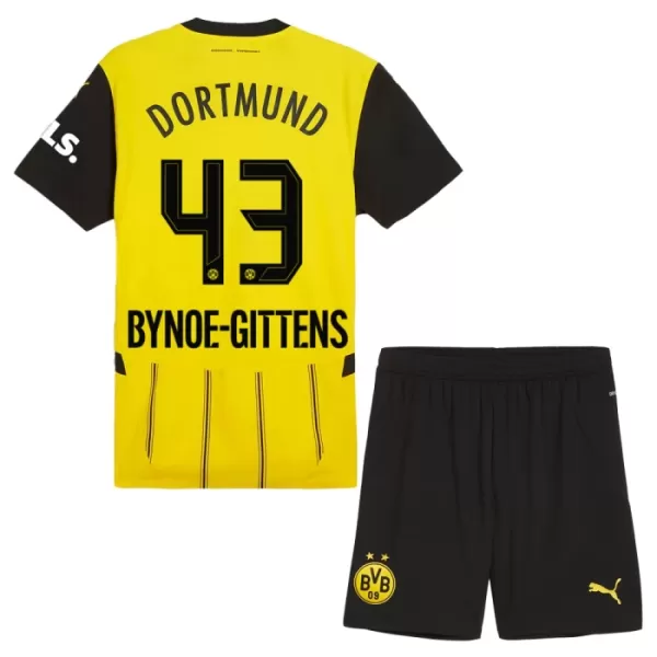 Borussia Dortmund Bynoe Gittens 43 Virallinen Kotipelipaita Lapset 2024/25