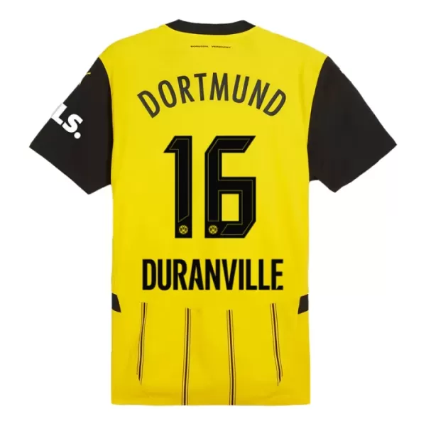 Borussia Dortmund Duranville 16 Virallinen Kotipelipaita Miehet 2024/25