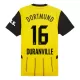 Borussia Dortmund Duranville 16 Virallinen Kotipelipaita Miehet 2024/25