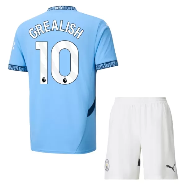 Manchester City Jack Grealish 10 Virallinen Kotipelipaita Lapset 2024/25