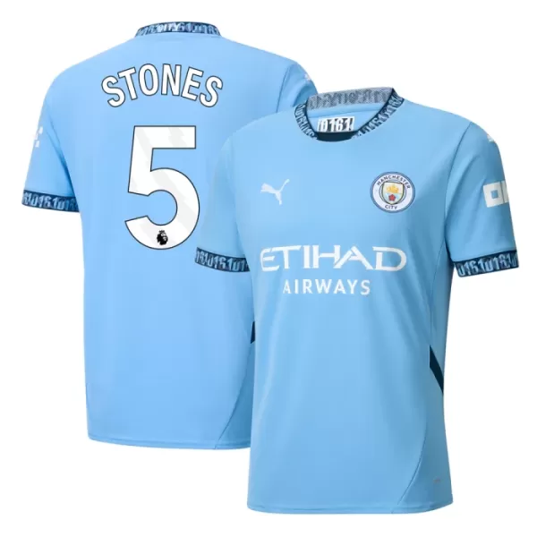 Manchester City John Stones 5 Virallinen Kotipelipaita Miehet 2024/25