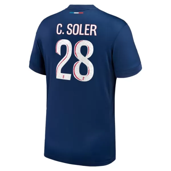 Paris Saint-Germain Carlos Soler 28 Virallinen Kotipelipaita Miehet 2024/25