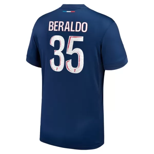 Paris Saint-Germain Lucas Beraldo 35 Virallinen Kotipelipaita Miehet 2024/25