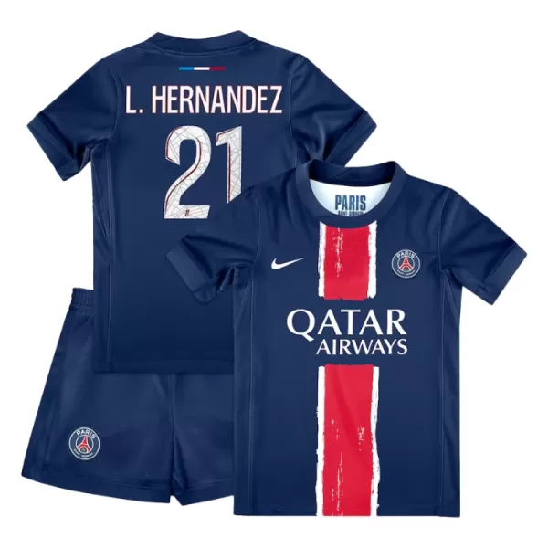 Paris Saint-Germain Lucas Hernandez 21 Virallinen Kotipelipaita Lapset 2024/25