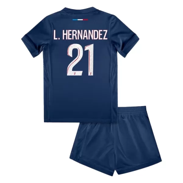 Paris Saint-Germain Lucas Hernandez 21 Virallinen Kotipelipaita Lapset 2024/25