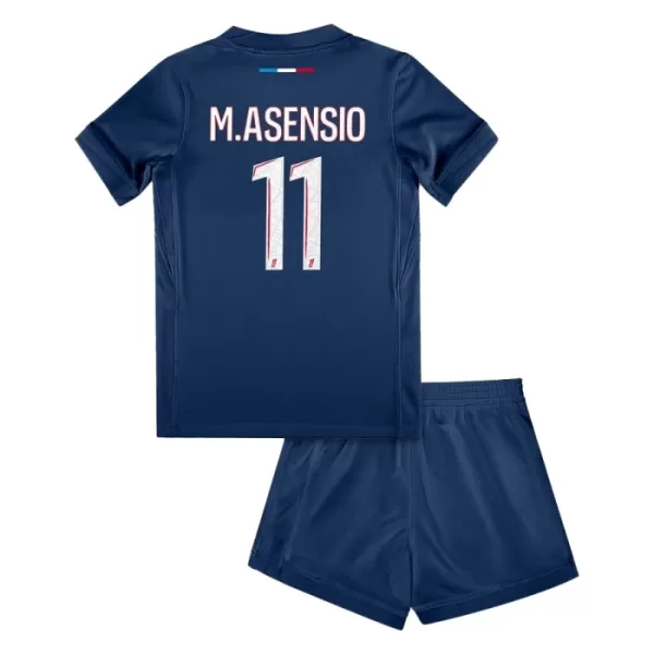 Paris Saint-Germain Marco Asensio 11 Virallinen Kotipelipaita Lapset 2024/25