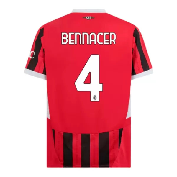 AC Milan Bennacer 4 Virallinen Kotipelipaita Lapset 2024/25