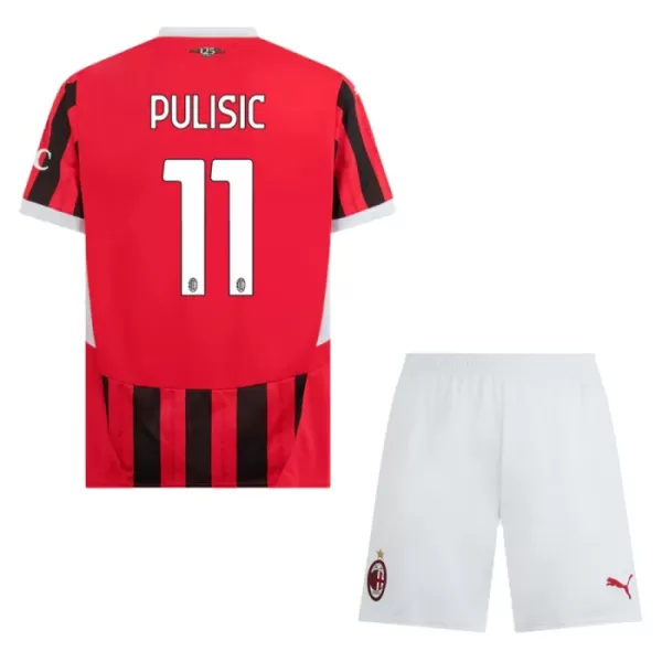 AC Milan Christian Pulišić 11 Virallinen Kotipelipaita Lapset 2024/25