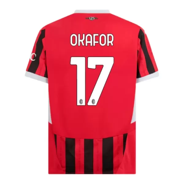 AC Milan Okafor 17 Virallinen Kotipelipaita Lapset 2024/25