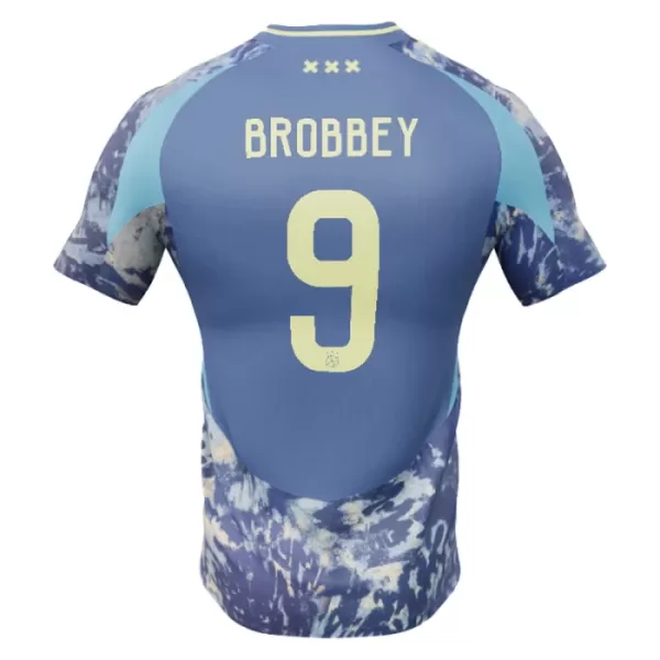 AFC Ajax Brian Brobbey 9 Virallinen Vieraspelipaita Lapset 2024/25