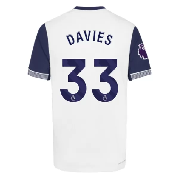 Tottenham Hotspur Alphonso Davies 33 Virallinen Kotipelipaita Lapset 2024/25