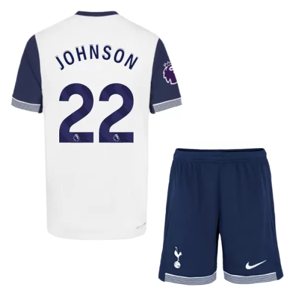 Tottenham Hotspur Johnson 22 Virallinen Kotipelipaita Lapset 2024/25