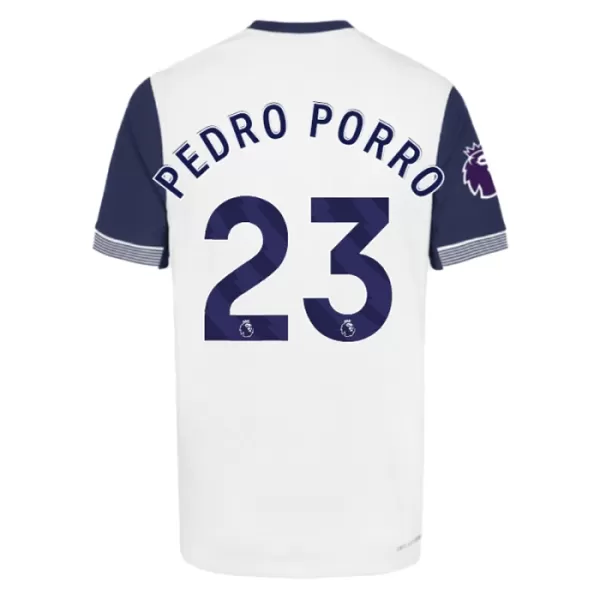 Tottenham Hotspur Pedro Porro 23 Virallinen Kotipelipaita Miehet 2024/25