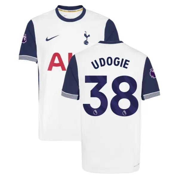 Tottenham Hotspur Udogie 38 Virallinen Kotipelipaita Miehet 2024/25