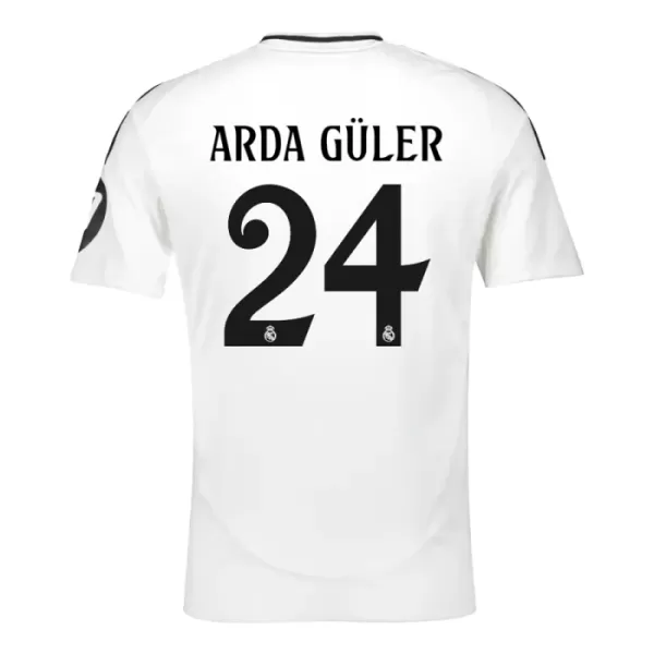 Real Madrid Arda Guler 24 Virallinen Kotipelipaita Miehet 2024/25