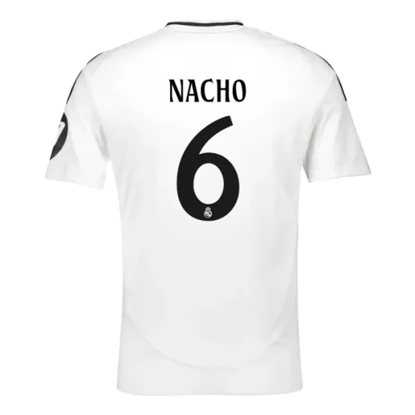 Real Madrid Nacho 6 Virallinen Kotipelipaita Miehet 2024/25