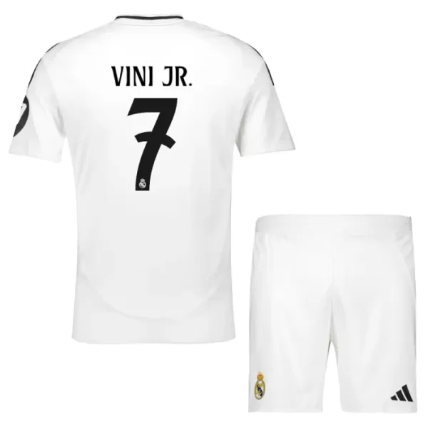 Real Madrid Vinicius Junior 7 Virallinen Kotipelipaita Lapset 2024/25