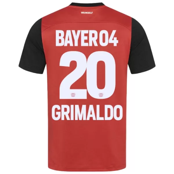 Bayer 04 Leverkusen Alejandro Grimaldo 20 Virallinen Kotipelipaita Lapset 2024/25