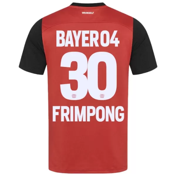 Bayer 04 Leverkusen Jeremie Frimpong 30 Virallinen Kotipelipaita Lapset 2024/25