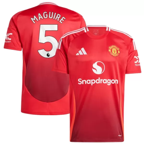 Manchester United Maguire 5 Virallinen Kotipelipaita Miehet 2024/25