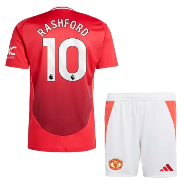 Manchester United Marcus Rashford 10 Virallinen Kotipelipaita Lapset 2024/25