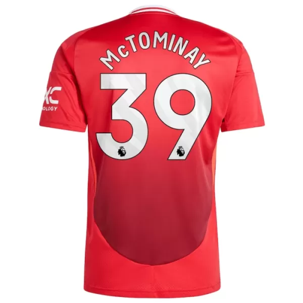 Manchester United McTominay 39 Virallinen Kotipelipaita Miehet 2024/25