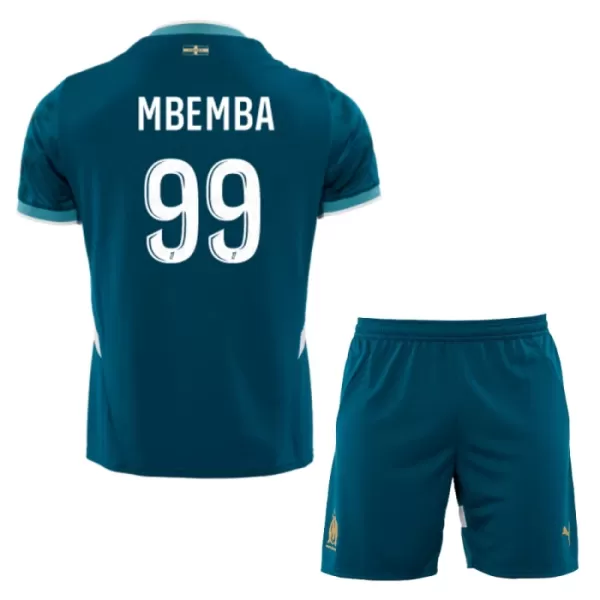 Olympique Marseille Mbemba 99 Virallinen Vieraspelipaita Lapset 2024/25