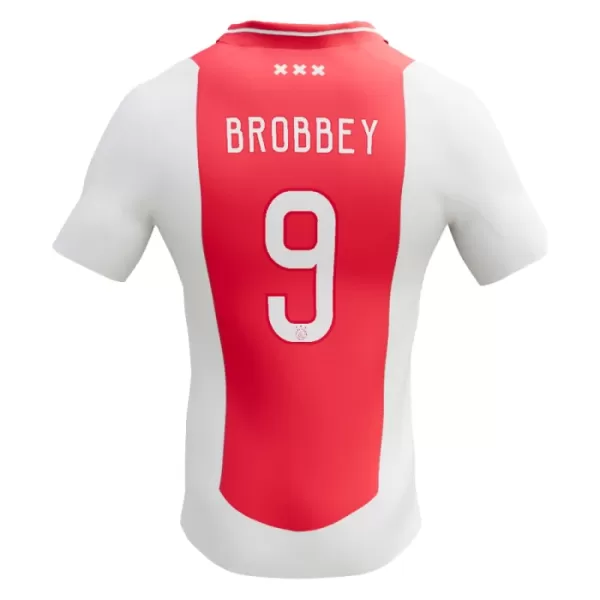 AFC Ajax Brian Brobbey 9 Virallinen Kotipelipaita Lapset 2024/25