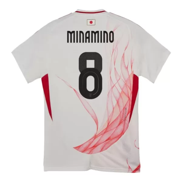 Japani Minamino 8 Virallinen Vieraspelipaita Miehet 2024/25