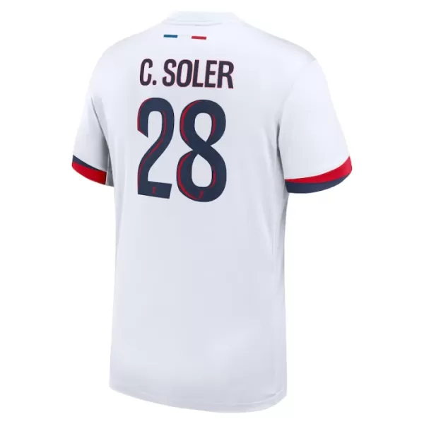 Paris Saint-Germain Carlos Soler 28 Virallinen Vieraspelipaita Miehet 2024/25