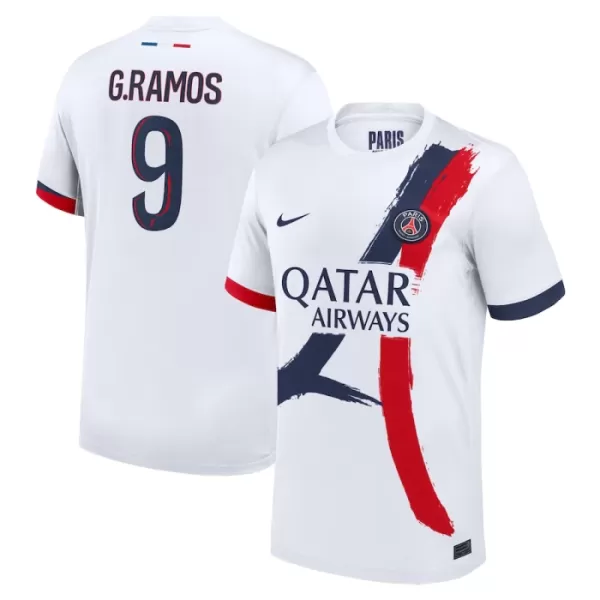 Paris Saint-Germain Goncalo Ramos 9 Virallinen Vieraspelipaita Miehet 2024/25