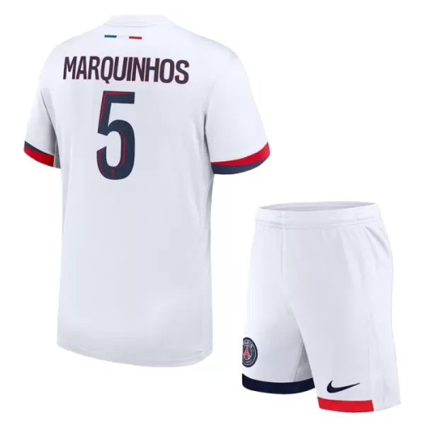 Paris Saint-Germain Marquinhos 5 Virallinen Vieraspelipaita Lapset 2024/25