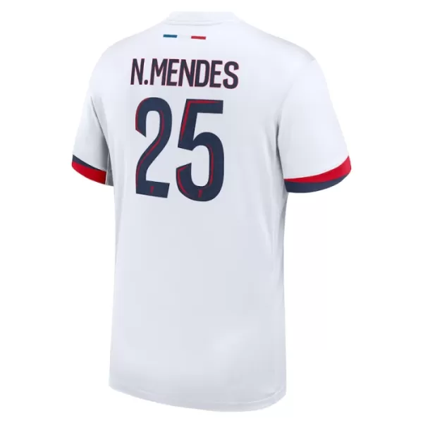 Paris Saint-Germain Nuno Mendes 25 Virallinen Vieraspelipaita Lapset 2024/25