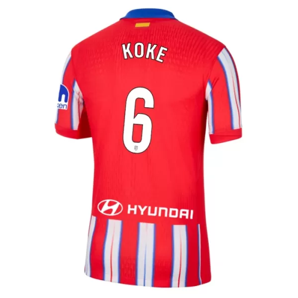 Atlético Madrid Koke 6 Virallinen Kotipelipaita Lapset 2024/25