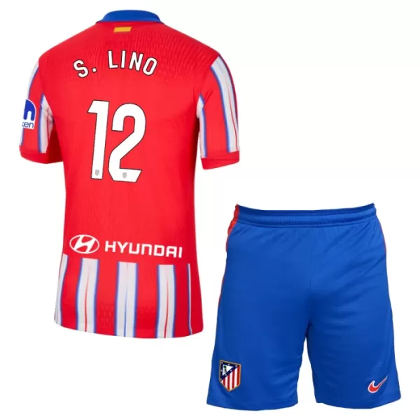 Atlético Madrid S. Lino 12 Virallinen Kotipelipaita Lapset 2024/25