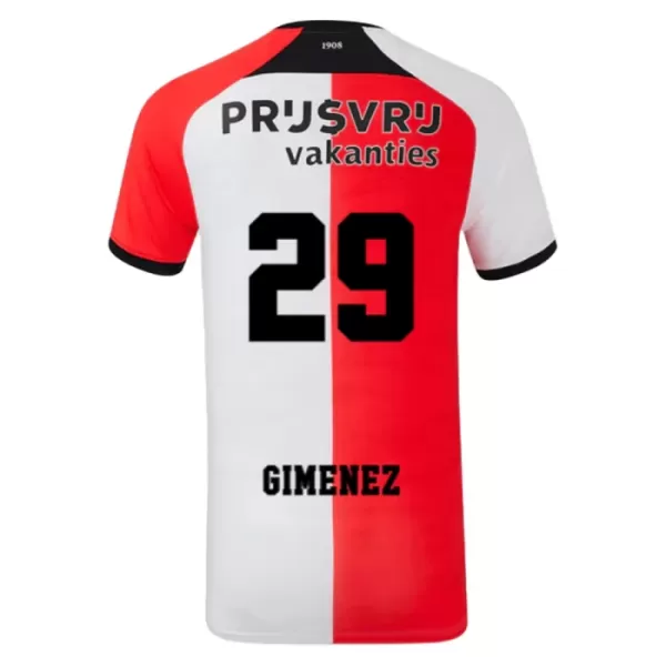 Feyenoord Rotterdam Santiago Gimenez 29 Virallinen Kotipelipaita Lapset 2024/25