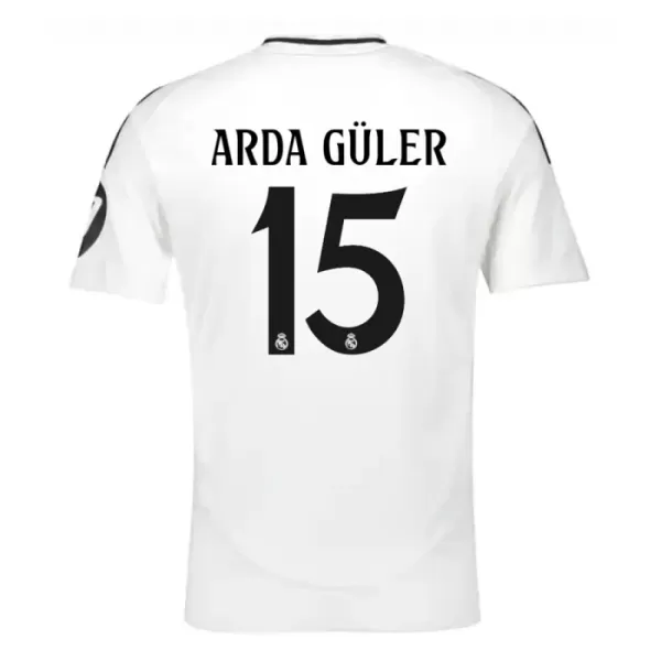 Real Madrid Arda Guler 15 Virallinen Kotipelipaita Miehet 2024/25