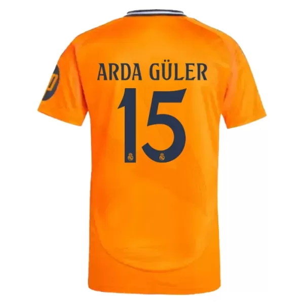 Real Madrid Arda Guler 15 Virallinen Vieraspelipaita Miehet 2024/25