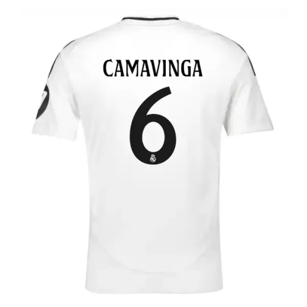 Real Madrid Eduardo Camavinga 6 Virallinen Kotipelipaita Miehet 2024/25