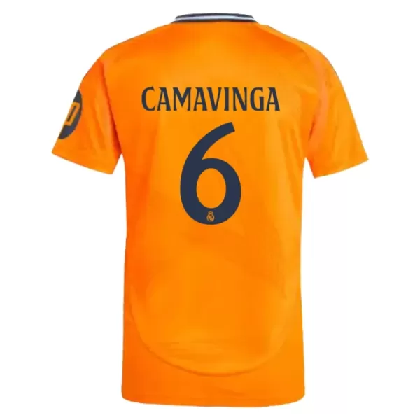 Real Madrid Eduardo Camavinga 6 Virallinen Vieraspelipaita Miehet 2024/25