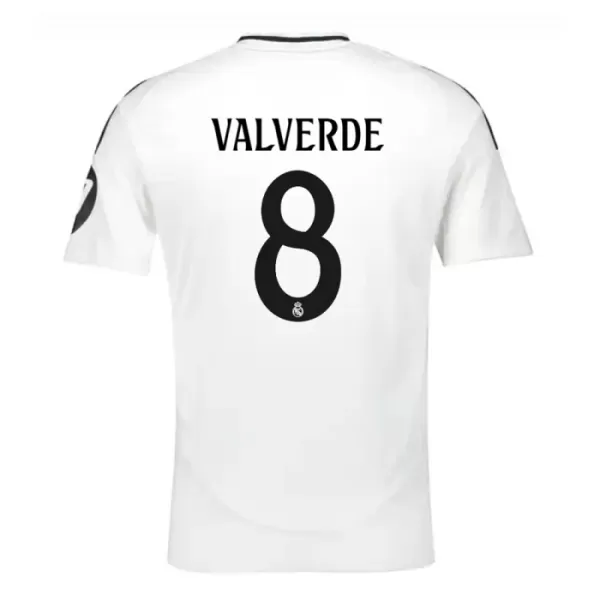 Real Madrid Federico Valverde 8 Virallinen Kotipelipaita Miehet 2024/25