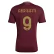 AS Roma Abraham 9 Virallinen Kotipelipaita Lapset 2024/25