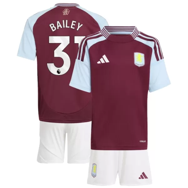 Aston Villa Bailey 31 Virallinen Kotipelipaita Lapset 2024/25